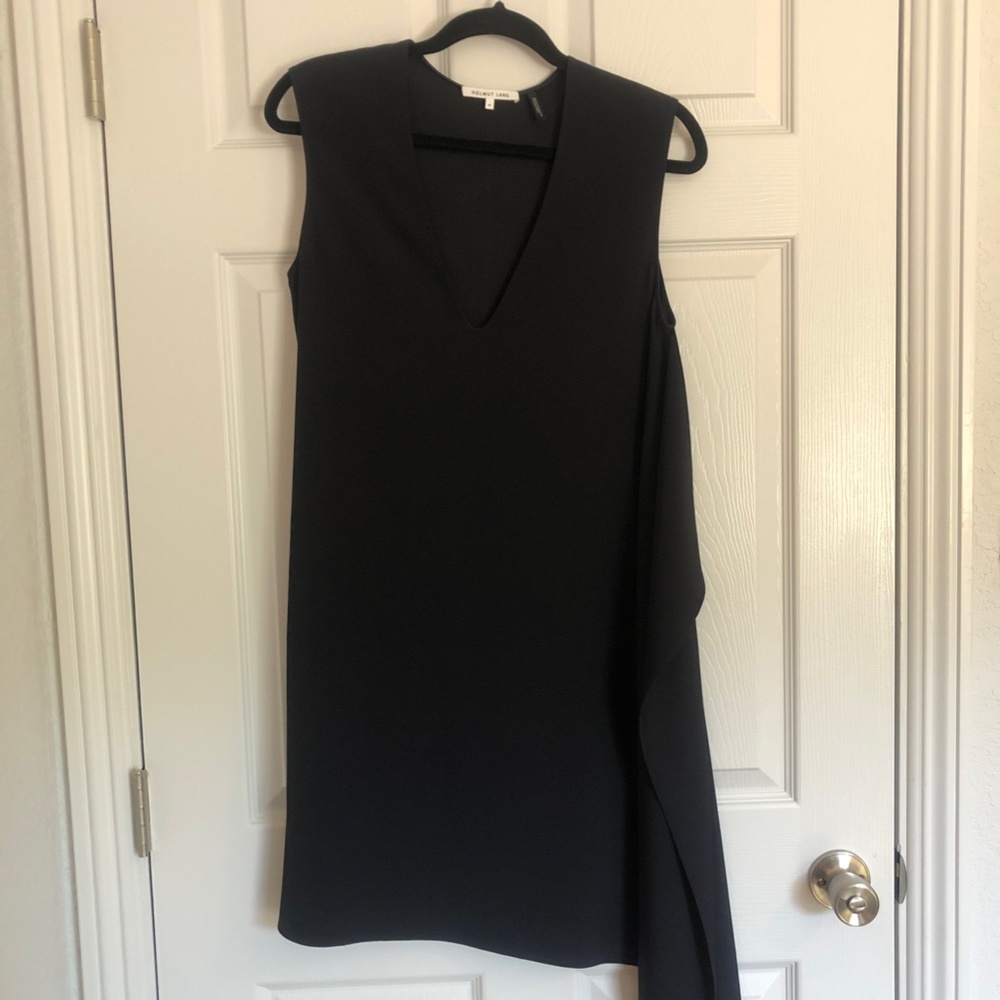 Helmut Lang Crepe Sheath Dress M